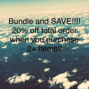 ⭐️BUNDLE AND SAVE⭐️ Save 20% on your total